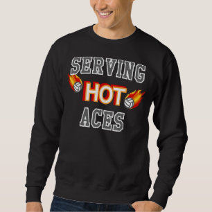 Heiße Asse - Spicken und Feuer bedienenBa Sweatshirt