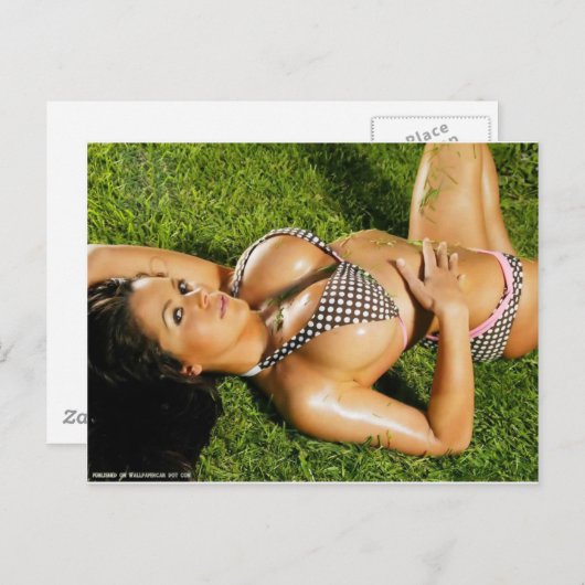 heiße Babys Postkarte (Vorne/Hinten)