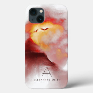 Heiße Brandung Sonnige Berge Landschaft Mit Monogr Case-Mate iPhone Hülle
