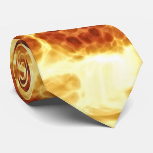 Heiße brennende explodierende Flammen Krawatte (Gerollt)
