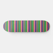 Heiße bunte Streifen Skateboard (Horizontal)