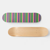 Heiße bunte Streifen Skateboard (Horizontal)