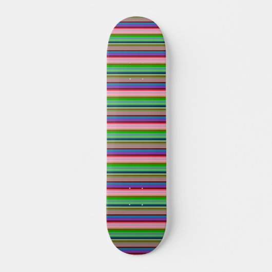 Heiße bunte Streifen Skateboard (Vorne)