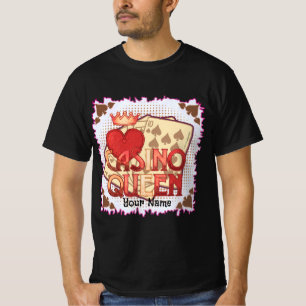 Heiße Casino Königin T-Shirt