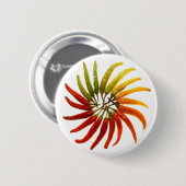 Heiße Chili-Paprikaschoten Button (Vorne & Hinten)