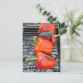 Heiße Dinge Postkarte (Stehend Vorderseite)