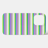 Heiße farbenfrohe Neonstreifen Case-Mate iPhone Hülle (Rückseite (Horizontal))