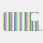Heiße farbenfrohe Neonstreifen Case-Mate iPhone Hülle (Rückseite (Horizontal))