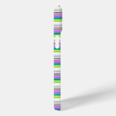 Heiße farbenfrohe Neonstreifen Case-Mate iPhone Hülle (Rückseite / Rechts)