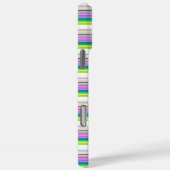 Heiße farbenfrohe Neonstreifen Case-Mate iPhone Hülle (Rückseite / Rechts)