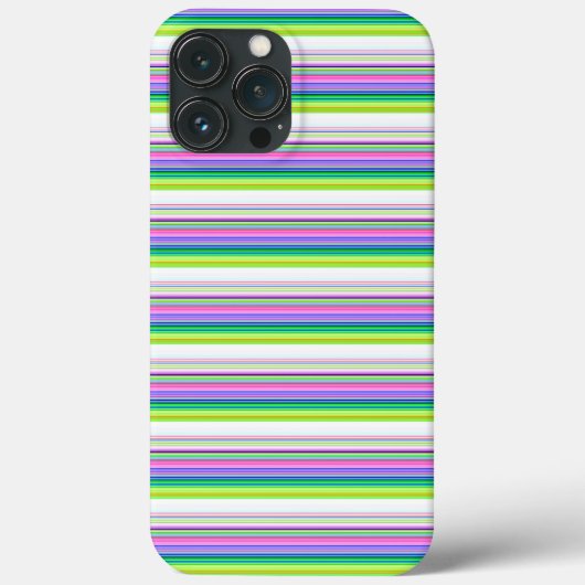 Heiße farbenfrohe Neonstreifen Case-Mate iPhone Hülle (Rückseite)