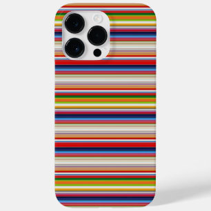 Heiße farbenfrohe Streifen Case-Mate iPhone 14 Pro Max Hülle