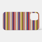 Heiße farbenfrohe Streifen Case-Mate iPhone Hülle (Rückseite (Horizontal))