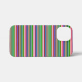 Heiße farbenfrohe Streifen iPhone Hülle (Rückseite (Horizontal))