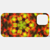 Heiße Farbsterne Kaleidoskop auf Kalkgrün t Case-Mate iPhone Hülle (Hinten (horizontal))