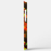 Heiße Farbsterne Kaleidoskop auf Kalkgrün t Case-Mate iPhone Hülle (Rückseite / Links)