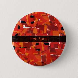Heiße Faux-Mosaik-Collage Button