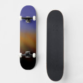 Heiße Flamme Skateboard (Vorderseite)