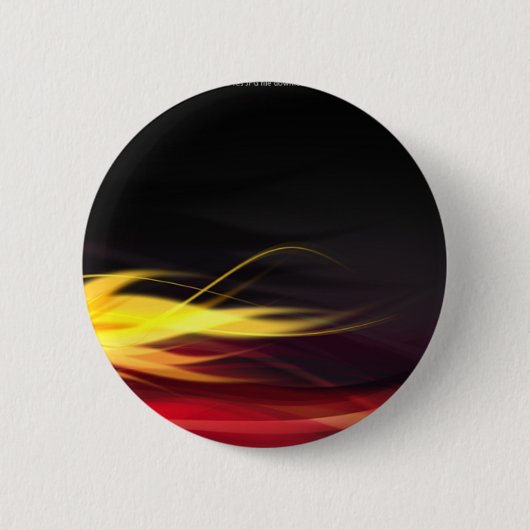 Heiße Flammen Button (Vorderseite)