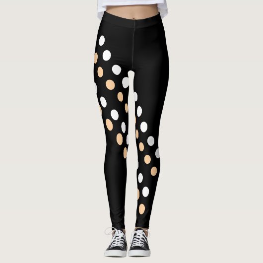 Heiße Flecken Leggings (Vorderseite)