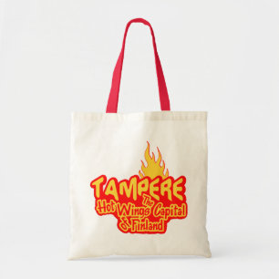 Heiße Flügel Tamperes bauschen sich - wählen Si Tragetasche