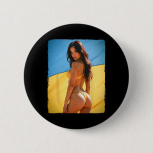 Heiße Frau auf dem Shirt für Männer - Y Booty Mode Button