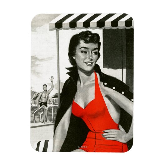 Heiße Frau Magnet (Vertikal)