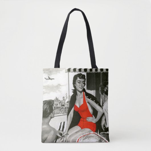 Heiße Frau Tasche (Vorderseite)