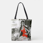 Heiße Frau Tasche (Rückseite)