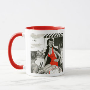 Heiße Frau Tasse