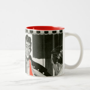 Heiße Frau Zweifarbige Tasse