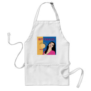 Heiße gefüllte Maismehltaschen Schürze