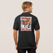 Heiße Gestelle GRILLEN Polo Shirt (Schwarz voll)