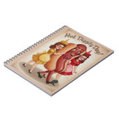 heiße, göttliche Hündin! Notizblock (Linke Seite)