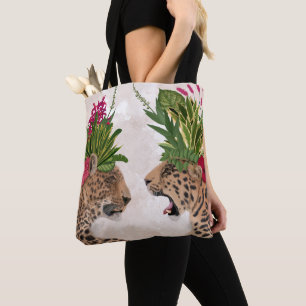 Heiße Haus-Leoparden   ein Paare Tasche