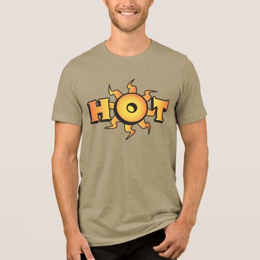 Heiße Herren Tri-Blend T-Shirts (Vorderseite)