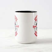 Heiße Hogs™ Klassiker-Tasse Zweifarbige Tasse (Mittel)