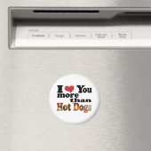 Heiße Hund Liebe Magnet (In Situ (Geschirrspüler))