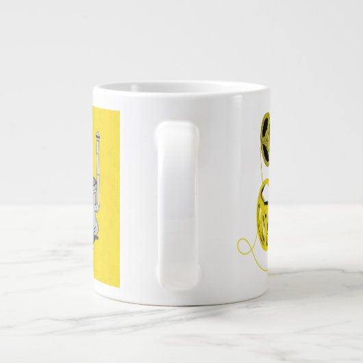 Heiße Hunde! Jumbo-Tasse (Rückseite)