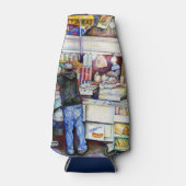 Heiße Hündin, New York City Flaschenkühler (Vorderseite)