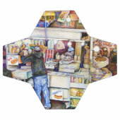 Heiße Hündin, New York City Fußball (Flach)