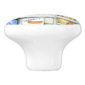 Heiße Hündin, New York City Keramikknauf (Seitenansicht)