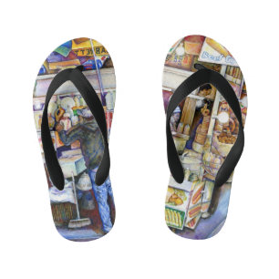 Heiße Hündin, New York City Kinderbadesandalen