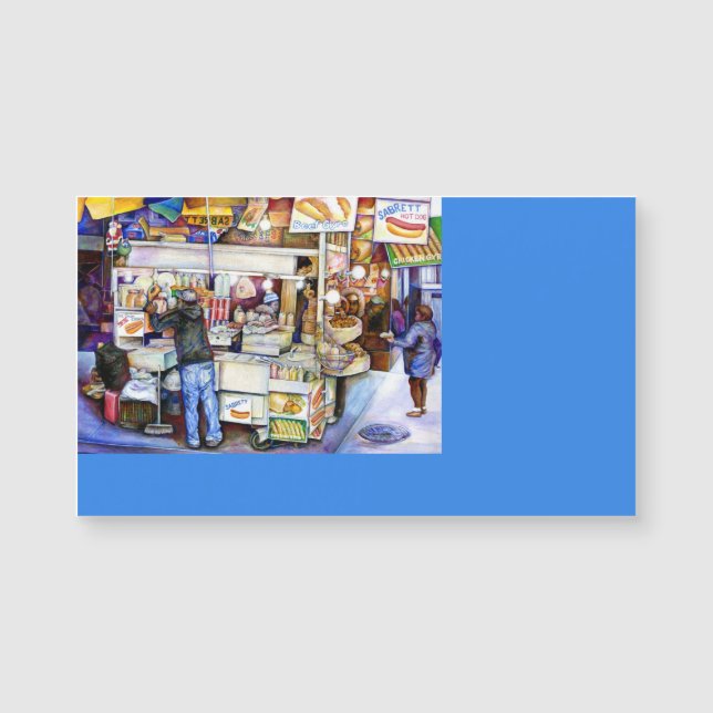 Heiße Hündin, New York City Magnetkarte (Vorderseite)