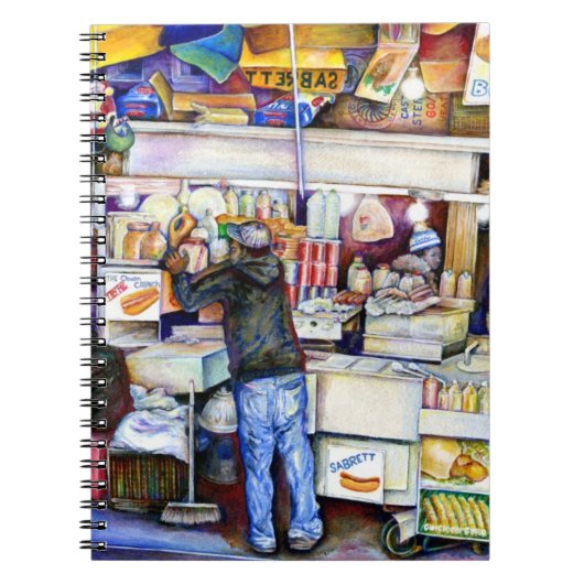 Heiße Hündin, New York Notizblock (Vorderseite)