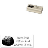 Heiße Idaho gebackene Kartoffeln mit Butter Feinsc Gummistempel (Stempel)