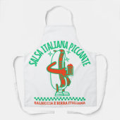 Heiße italienische Wurst Schürze (Vorderseite)