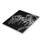 heiße Jahreszeit Fliese (Seite)