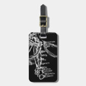 heiße Jahreszeit Gepäckanhänger (Vorderseite vertikal)