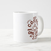 HEISSE KAFEE Jumbo-Tasse (Vorderseite Rechts)